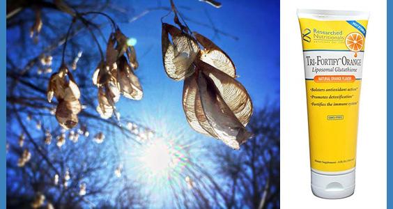 Researched Nutritionals Tri-Fortify Orange Liposomal Glutathione