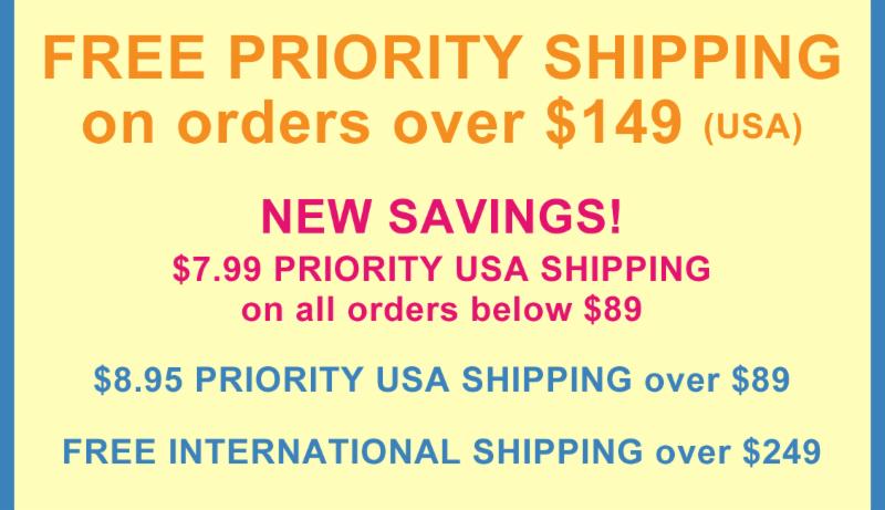 Free Priority Shipping