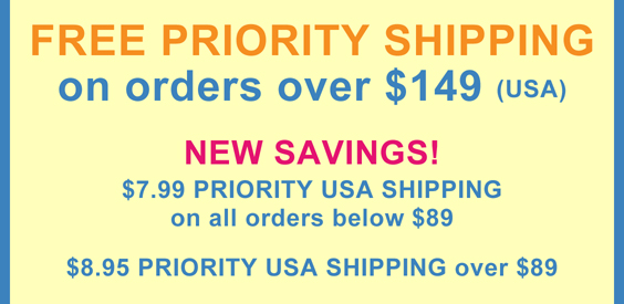 Free Priority Shipping