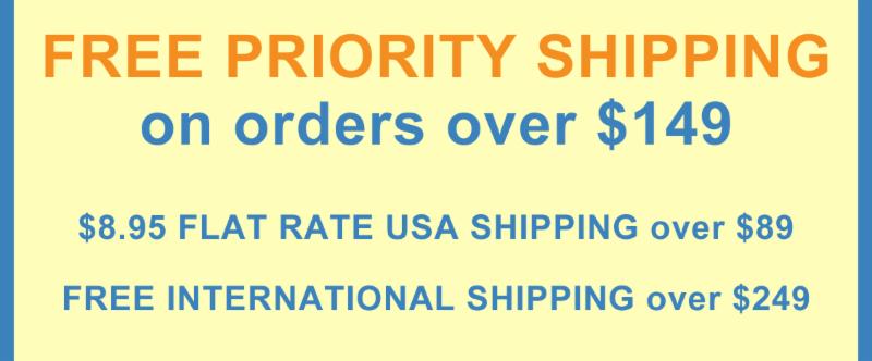 FREE PRIORITY SHIPPING