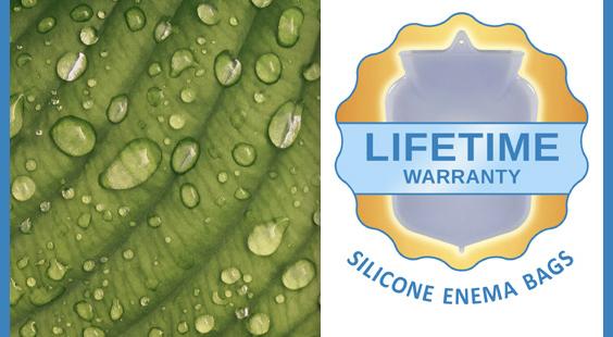 lifetime warranty on silicone enema bags