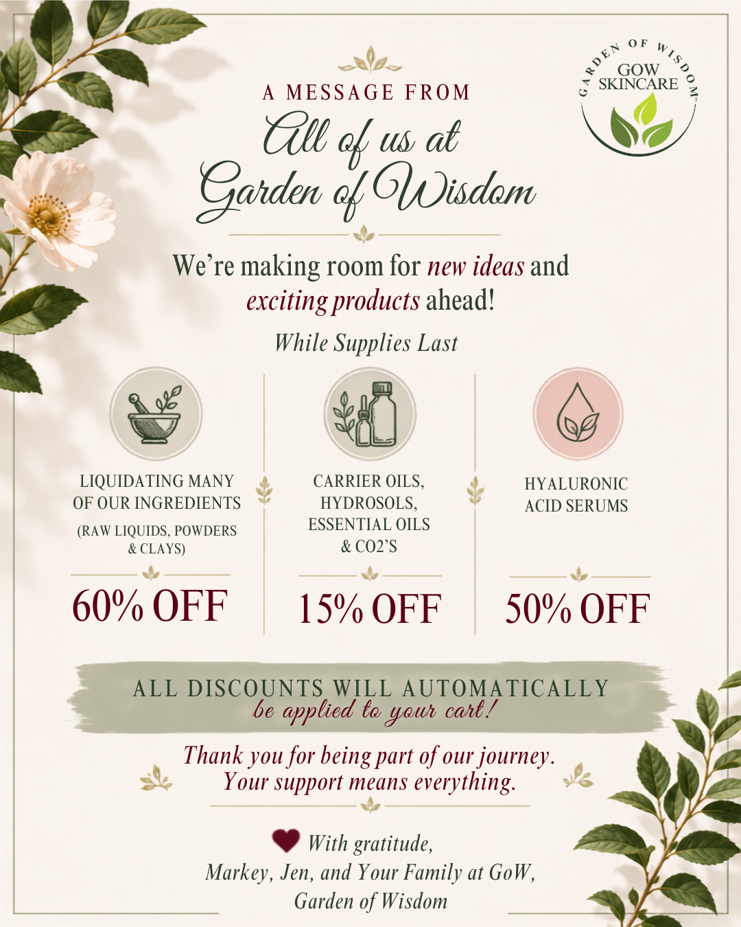Hyaluronic acid serums (including serums featuring hyaluronic acid)