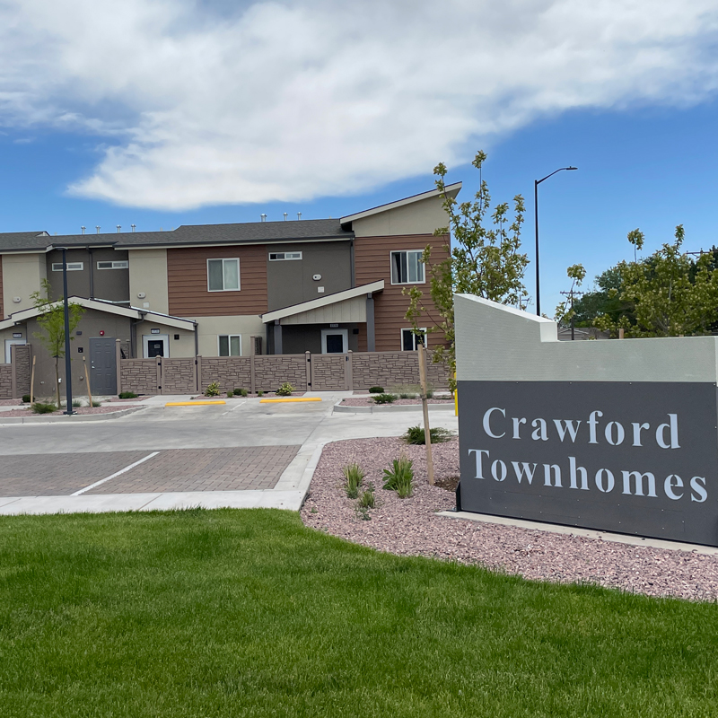 A multifamily building