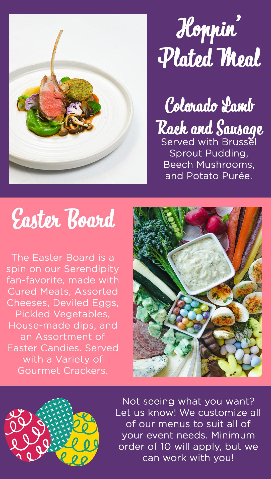 Hop to it and Order your Easter Meals Today!