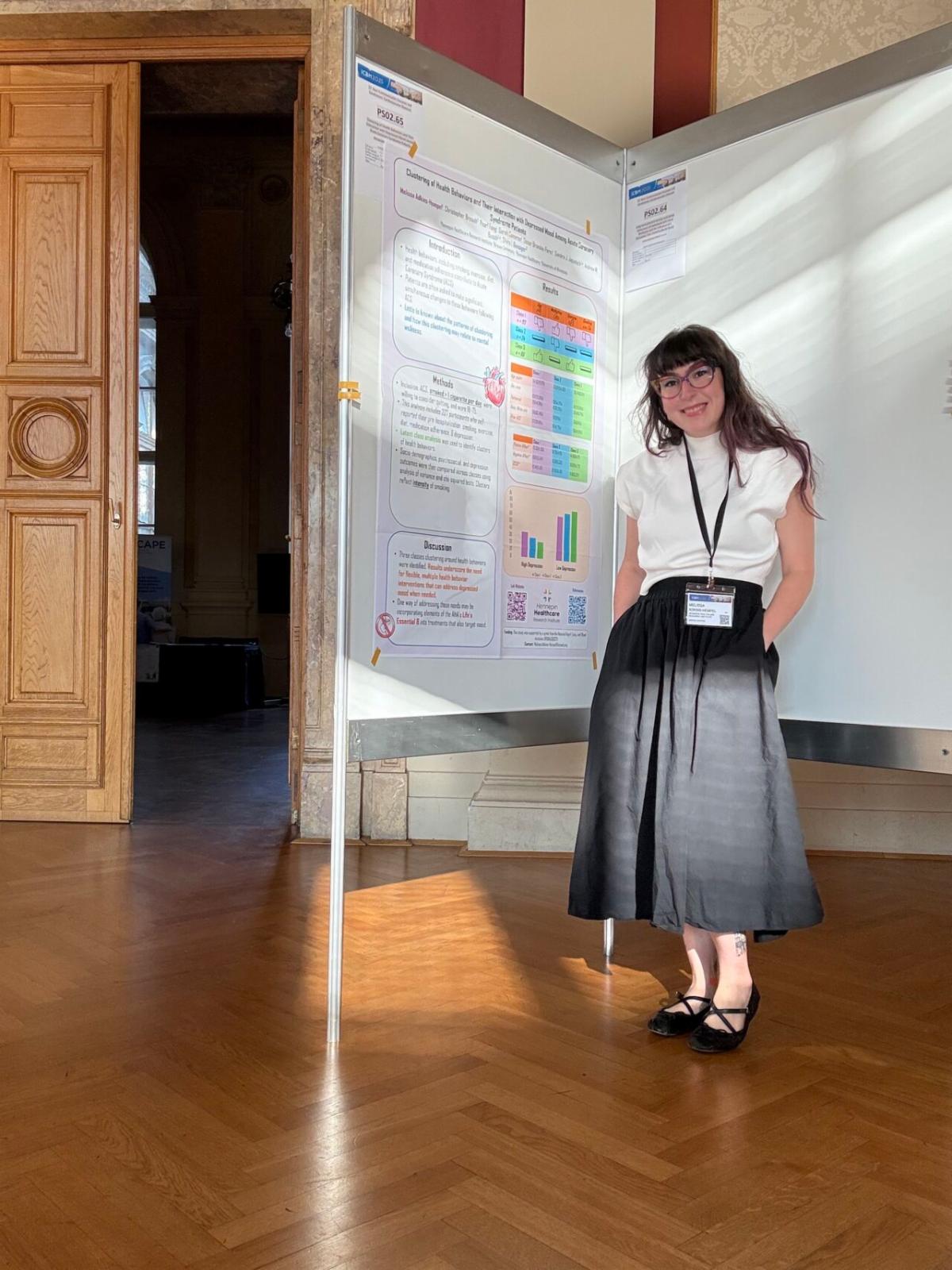 Melissa Adkins-Hempel at the 2025 International Congress of Behavioral Medicine