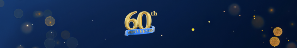 IRB 60-year anniversary banner