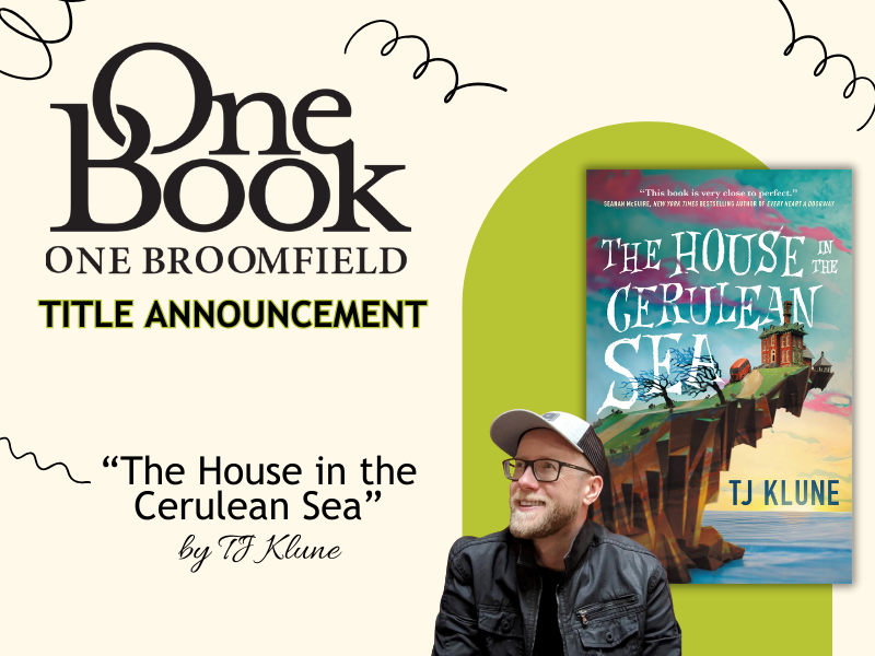 2026 One Book One Broomfield Title Announcement Image