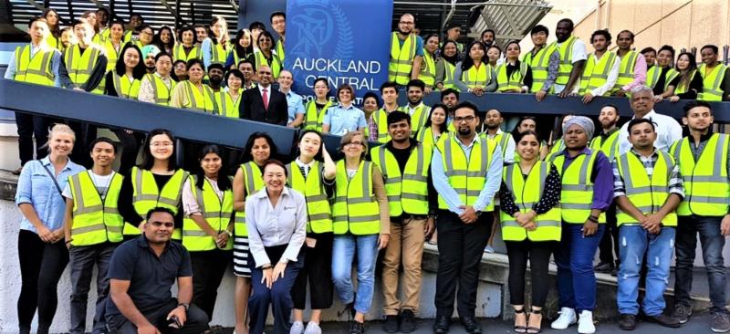 GOPIO-Aukland with Police Dept. on Intl. Students Welfare.