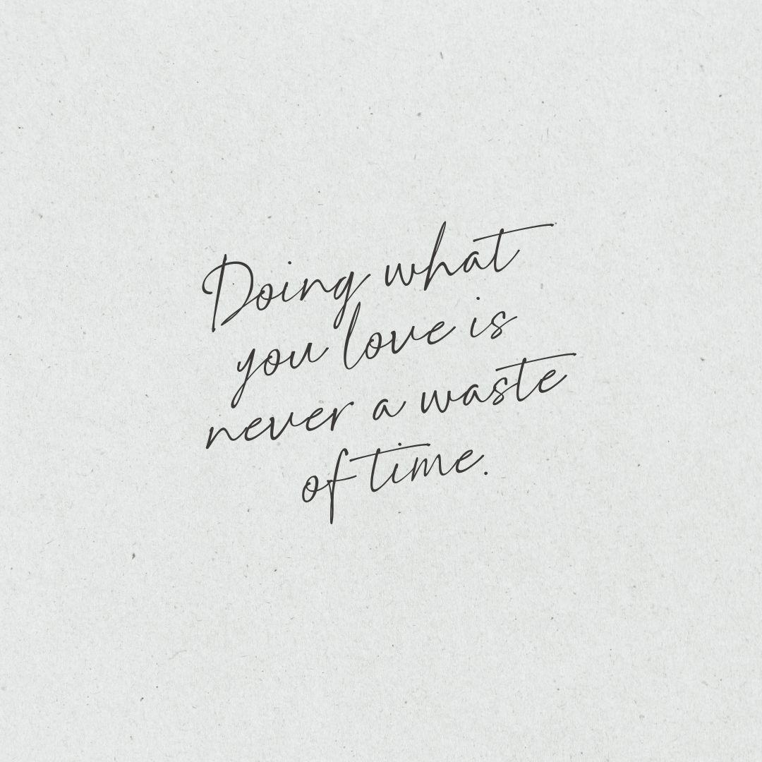 a quote on a blueish grey background.