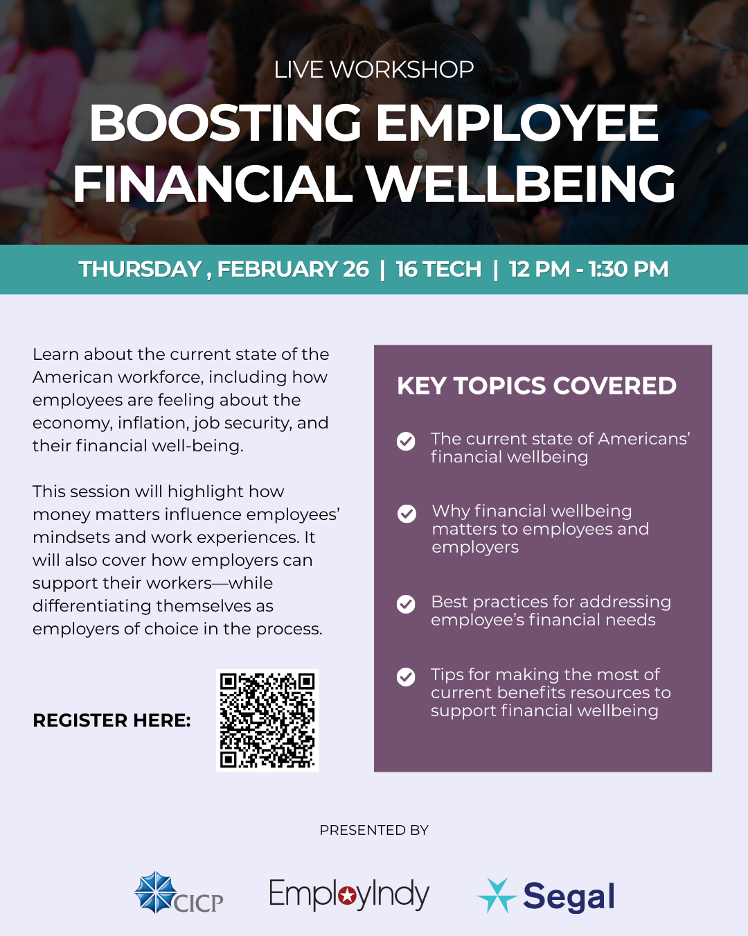 Curated visual reference: Visual Reference: Reminder Boosting Employee Financial Wellbeing Workshop