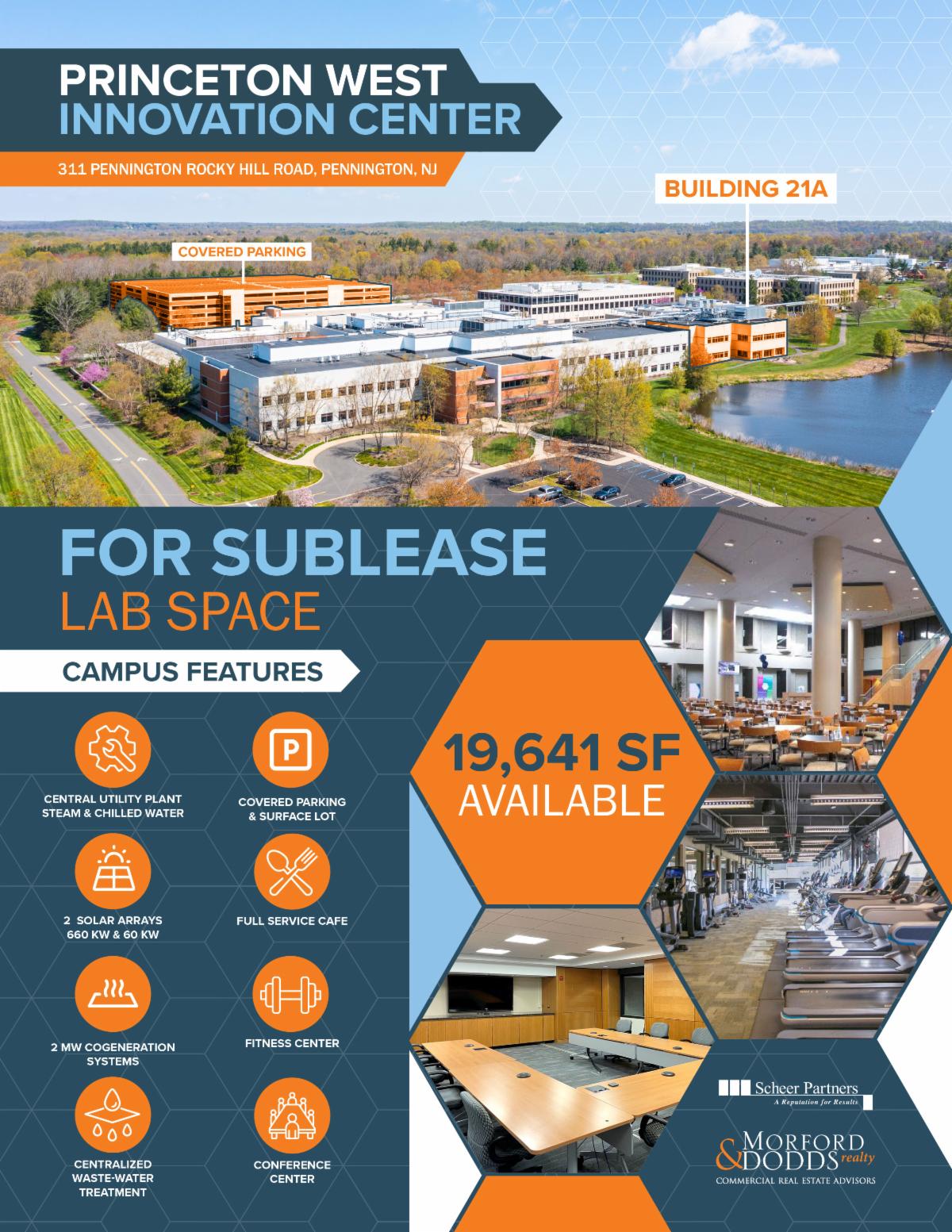 Lab Space for Sublease in Pennington, NJ!(03)