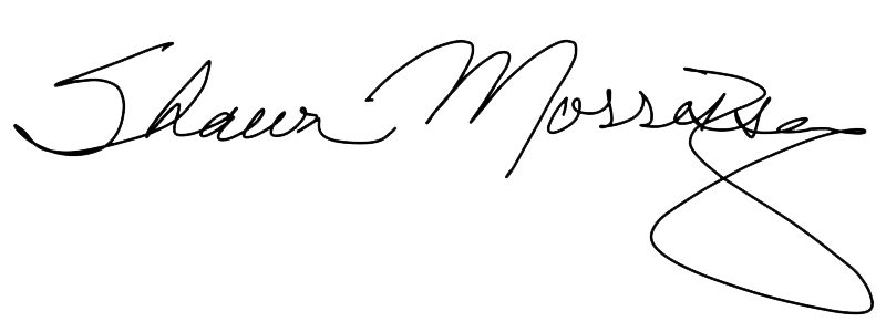 Shawn Morrissey signature 