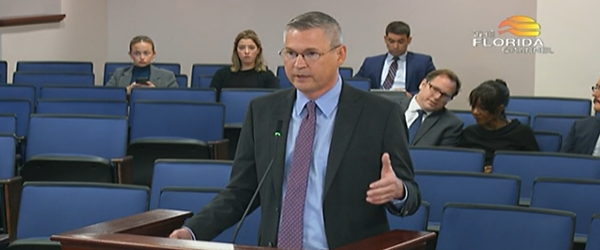 Sarasota County Supervisor of Elections Ron Turner in Tallahassee