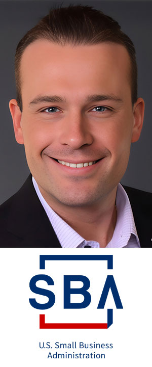 Kristjen Prima with SBA Logo