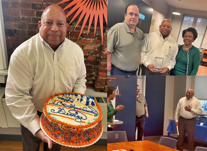 George Perkins 10th Anniversary Surprise