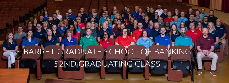 Barret Graduate School of Banking 52nd Graduating Class