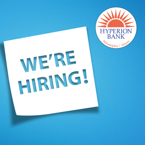 Hyperion Bank: We are hiring