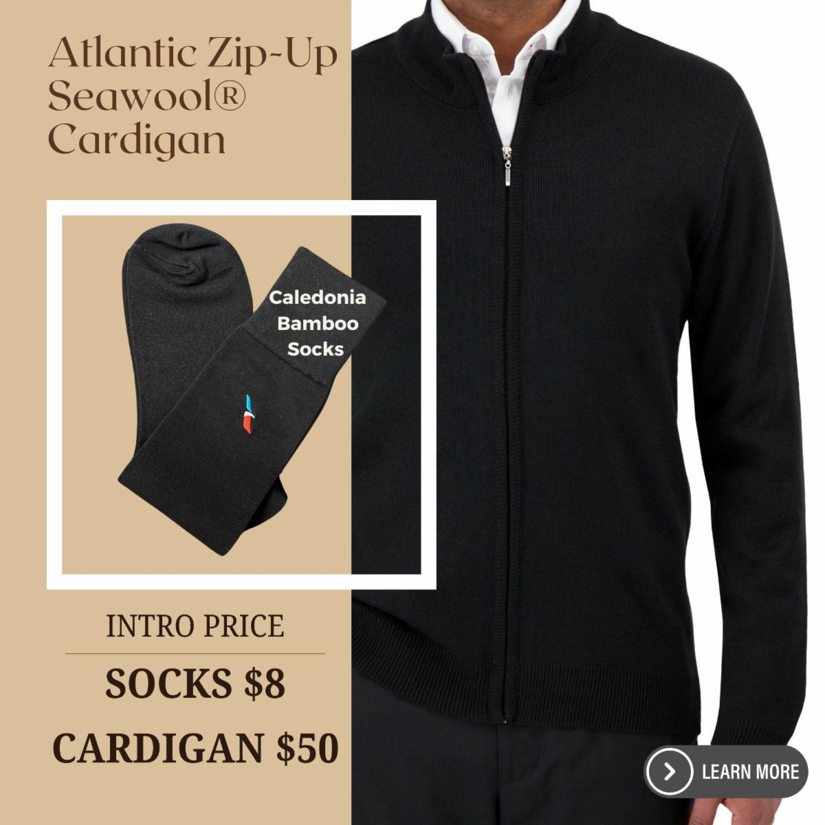 3Piece Bundle, New Atlantic Cardigan, and AeroTech Sale