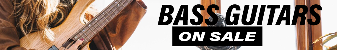 Bass Guitars in stock