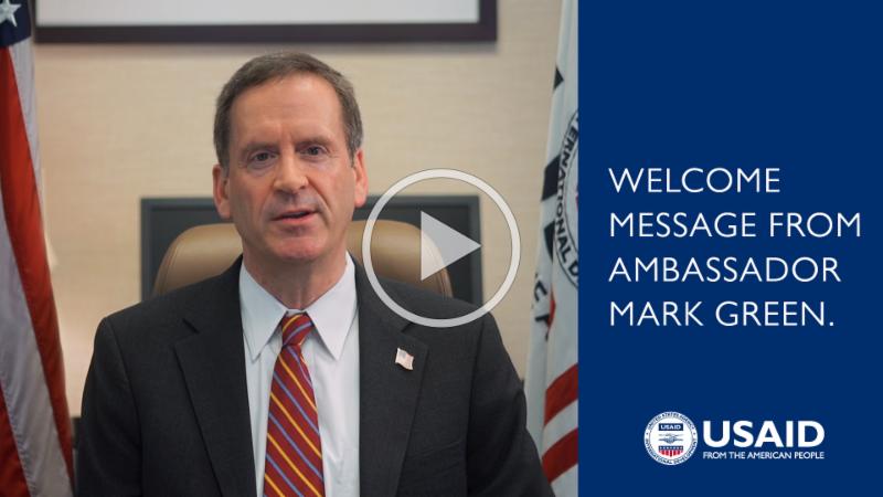 Usaid Welcomes Ambassador Mark Green As Our New Administrator