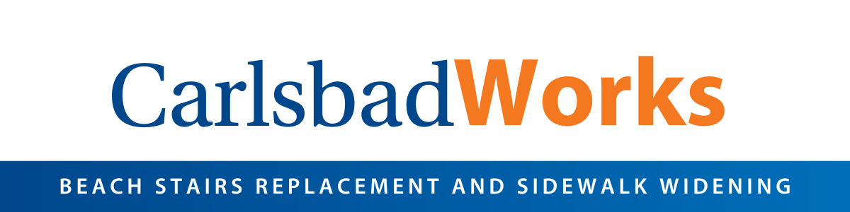 Carlsbad Works - Beach Stairs Replacement and Sidewalk Widening