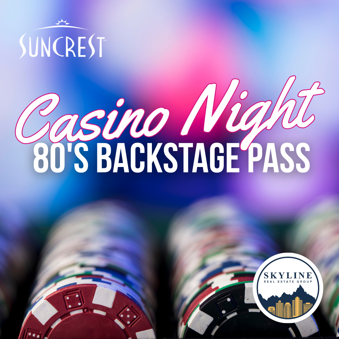 Casino Night: 80's Backstage Pass