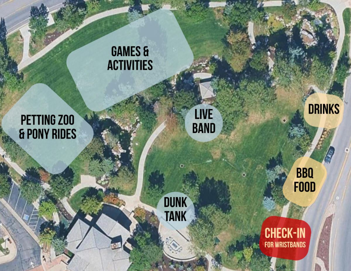 Annual BBQ Event Map