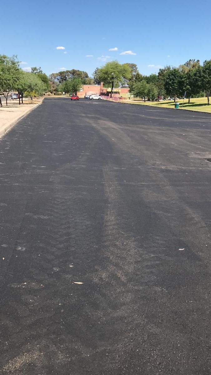 Himmel Parking Lot Looks Great!