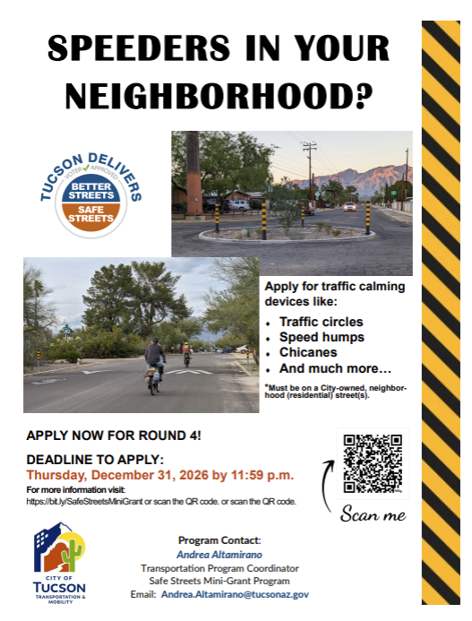 Speeders in Neighborhood