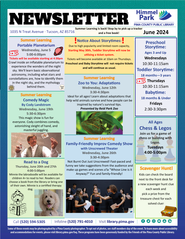 Library Newsletter p1