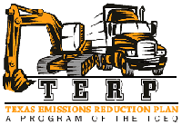 TERP Logo with equipment and large truck