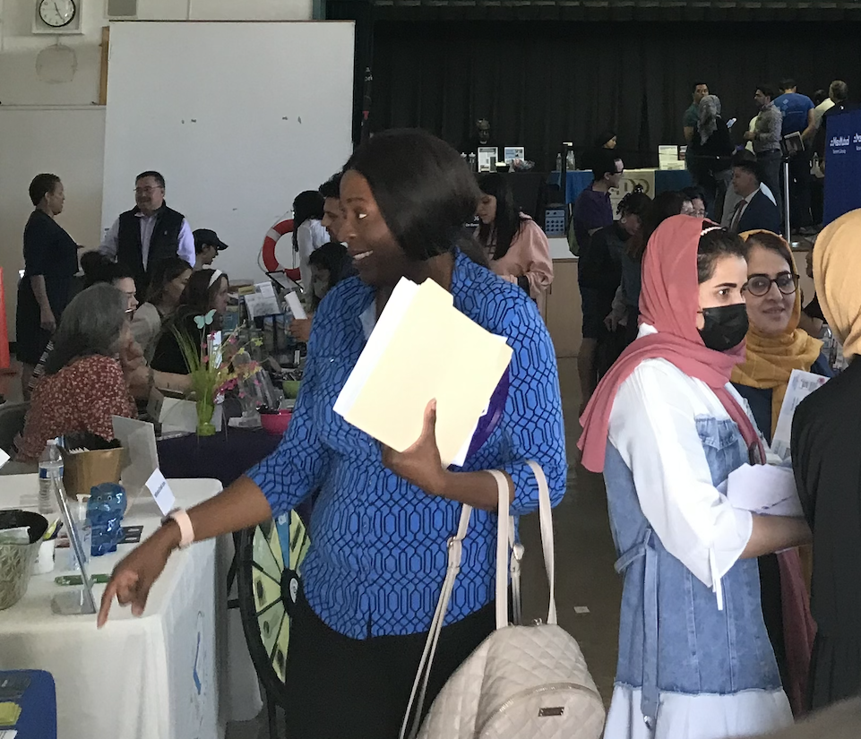 job fair participants