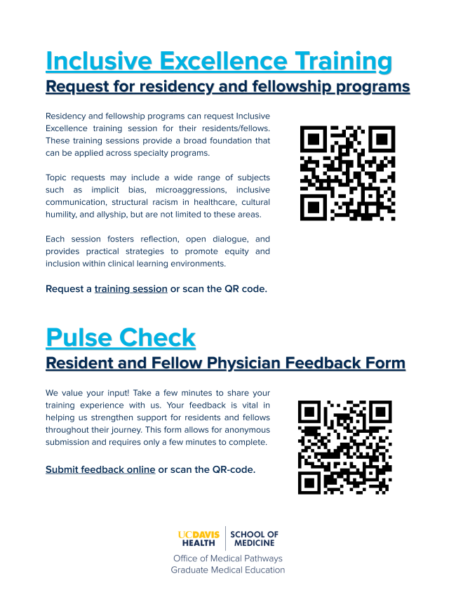 Training Request Form and Pulse Check Feedback Form
