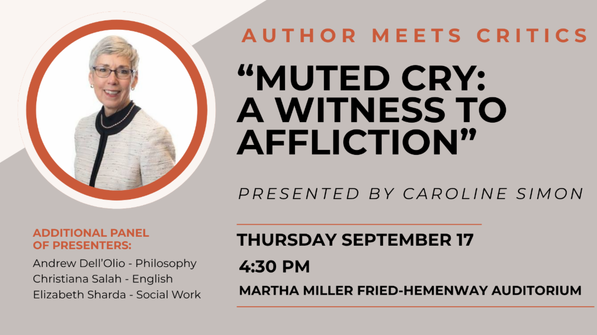 "Muted cry: A Witness to Affliction"
