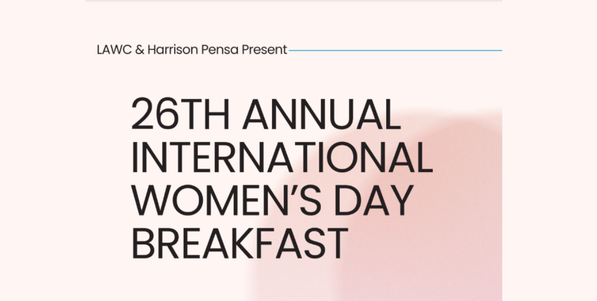 London Abused Women Centre and Harrison Pensa present the 26th Annual International Women's Day breakfast on March 6 at RBC Place London