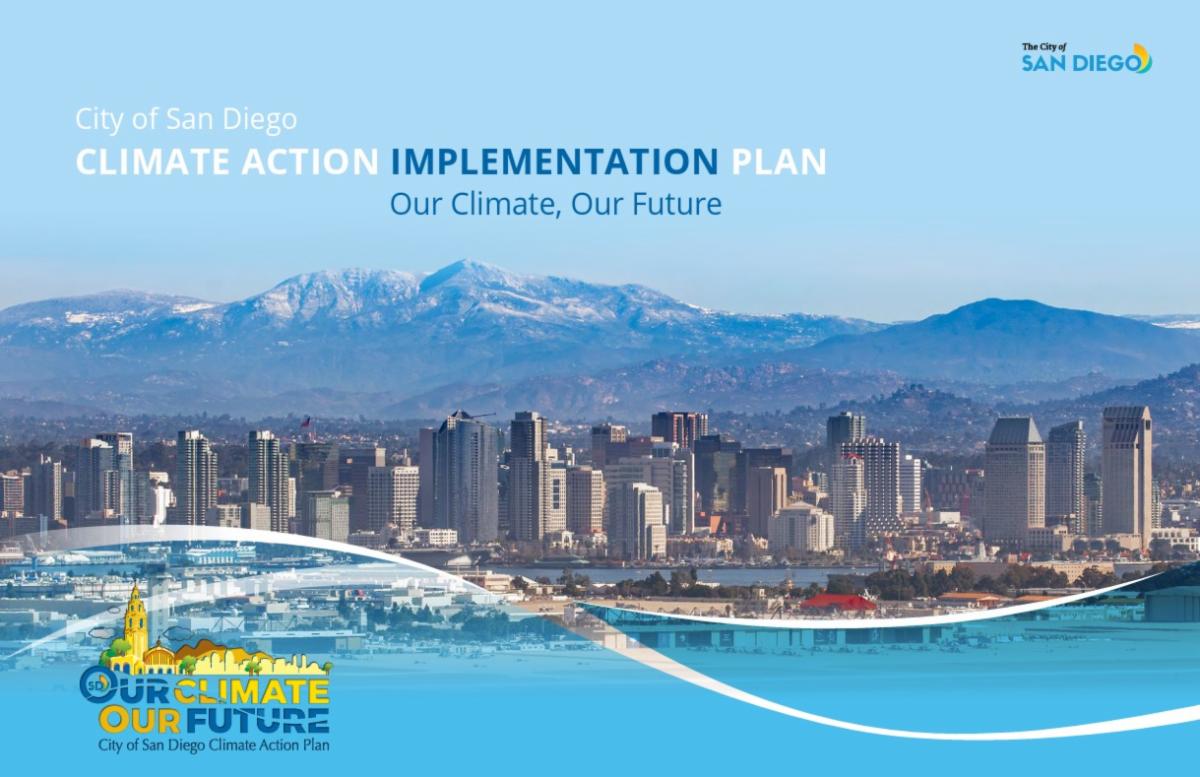 Cover of the Climate Action Implementation Plan