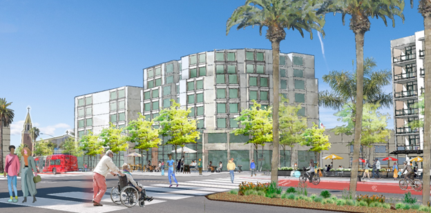 Rendering of a community