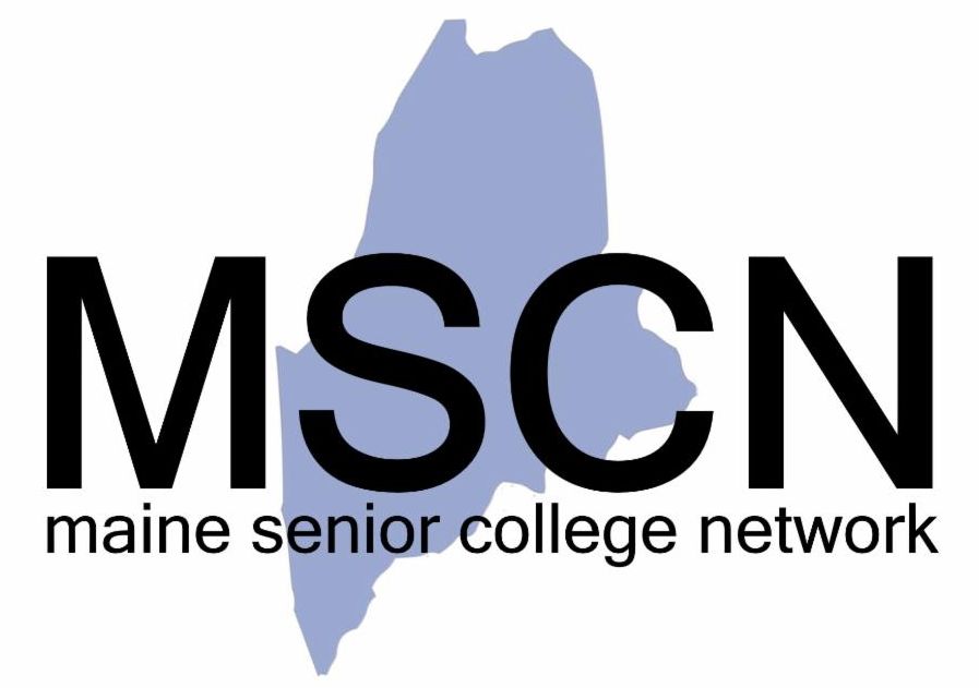 MSCN Maine Senior College Network logo