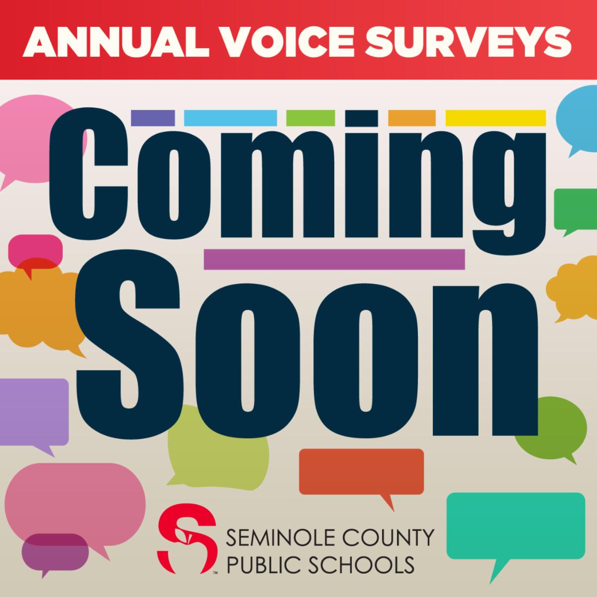 Annual Voice Surveys Coming Soon.