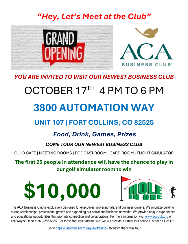 Oct 17th Grand Opening