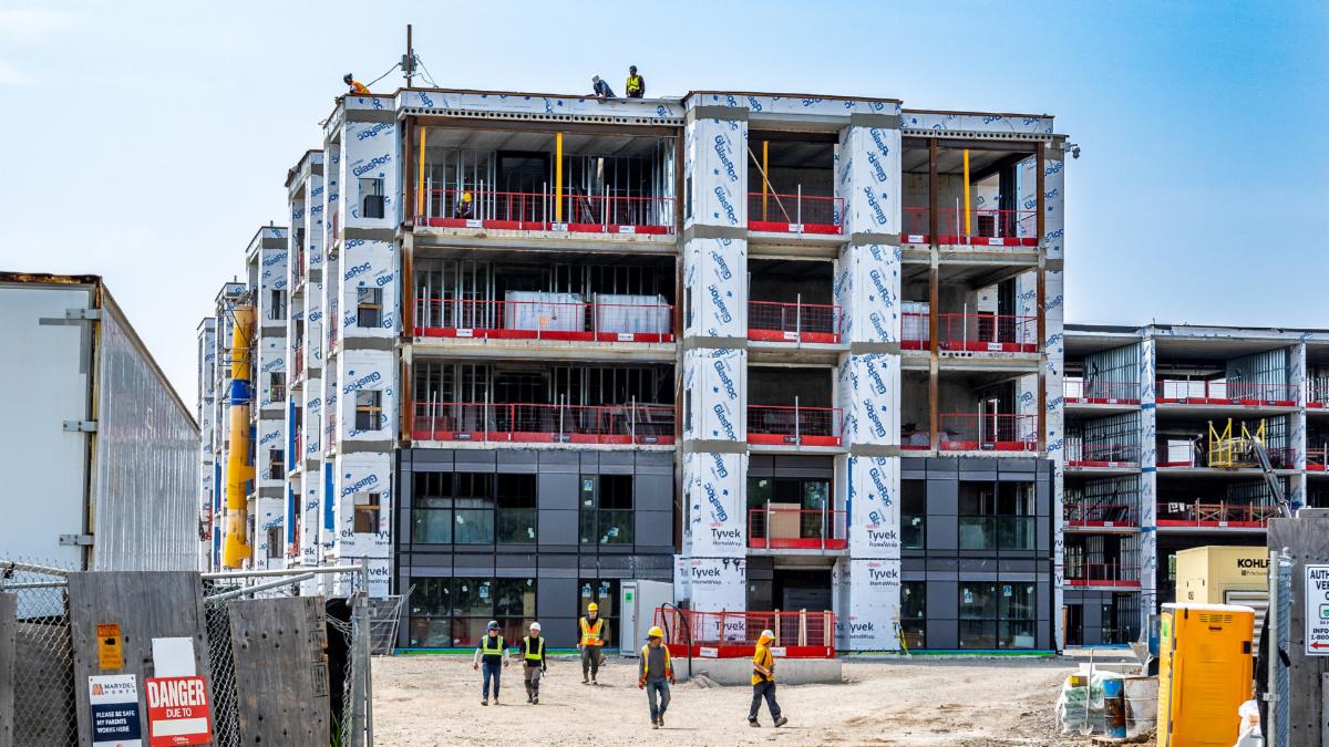 A residential development in St. Catharines.