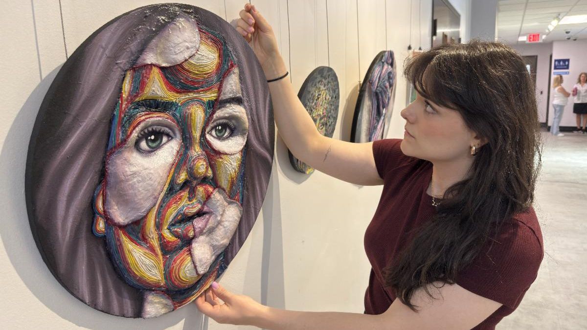 The City's 2SLGBTQIA+ group exhibit, ‘Full Colour,’ is on display at City Hall during Pride Month.