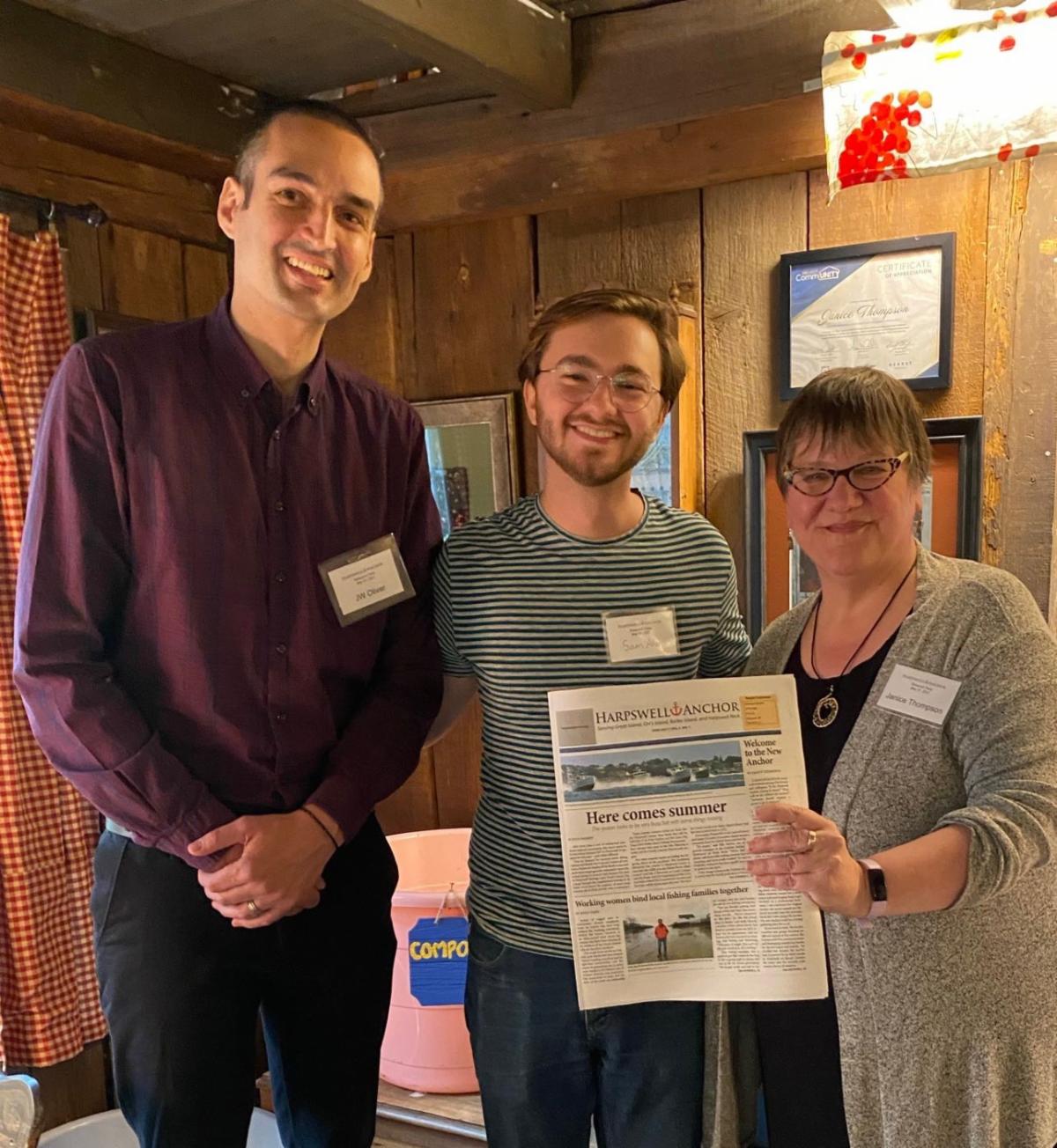 News from the NEW Harpswell Anchor! From your friends at Harpswell News....