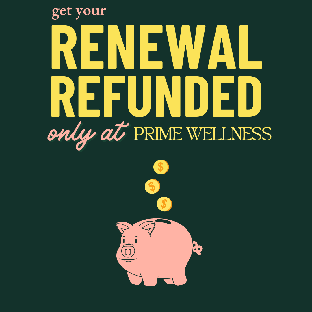 Get your Renewal Fee Refunded!