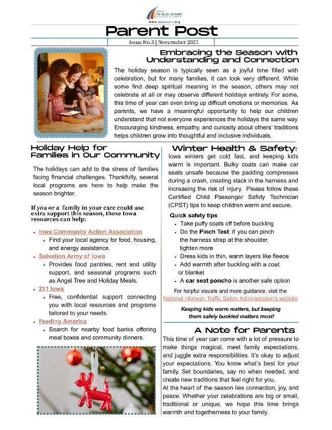 CCR&R Parent Post: Your Guide to Child Care & Family Education!