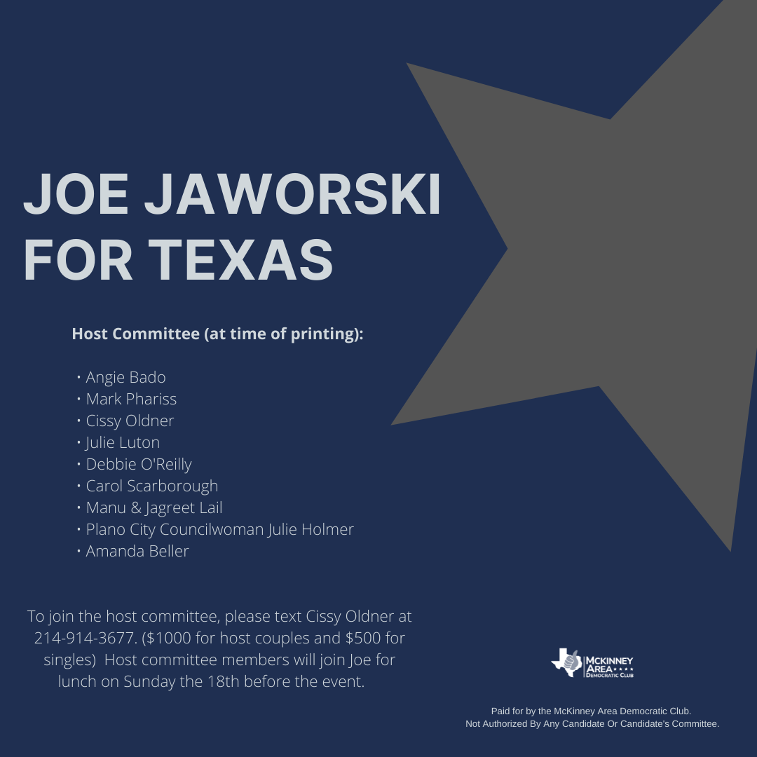 Joe Jaworski Event Organizing Committee