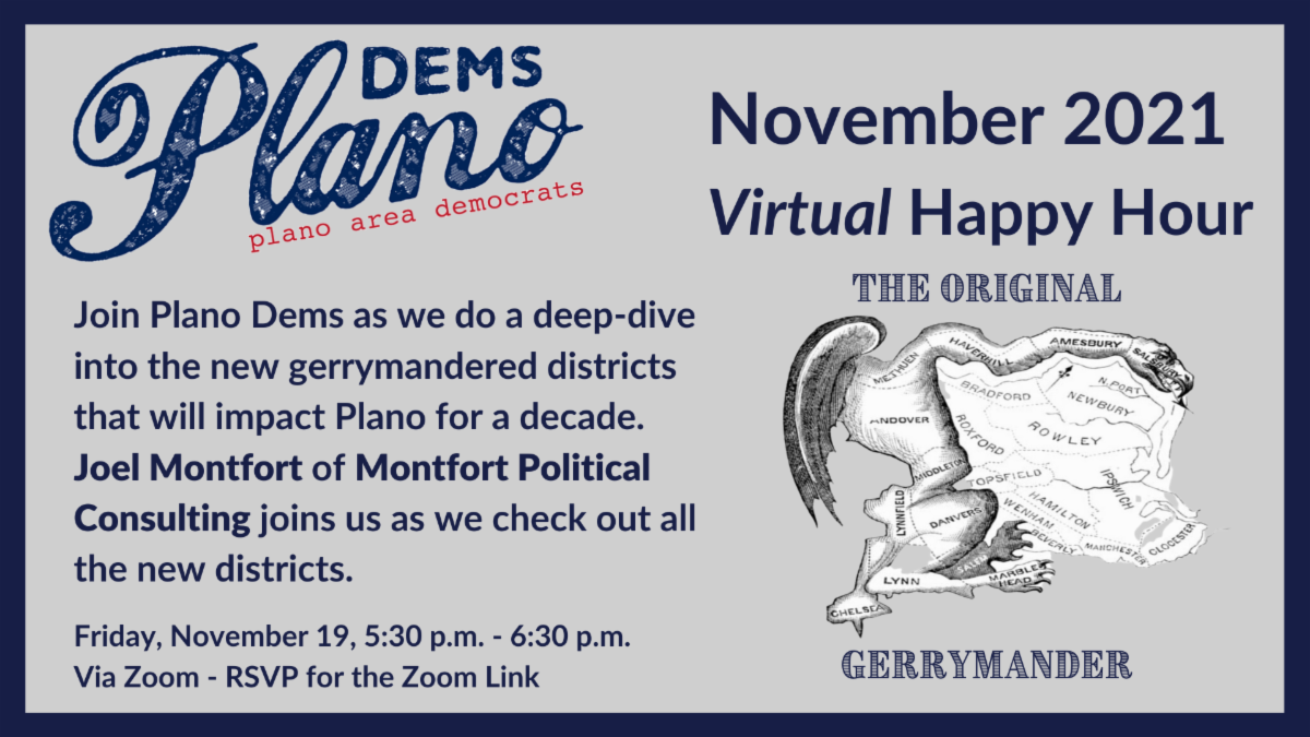 Plano Area Democrats Club November Meeting