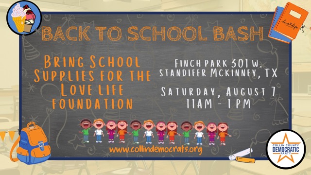 CCDP Back to School Bash August 7 2021