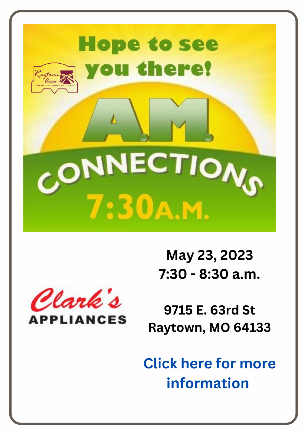 Raytown Chamber Weekly Updates & Calendar