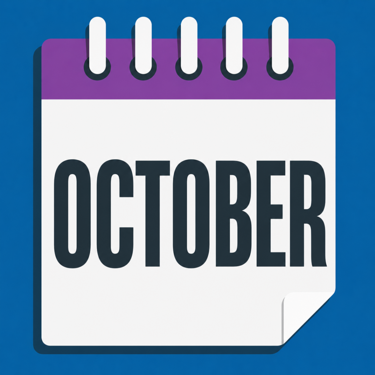 October Calendar 
